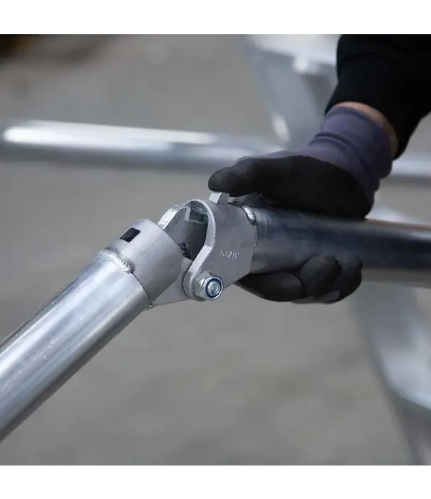 Eurostairs Eurostairs Easy Lagerhaustreppe klappbar 12 Stufen