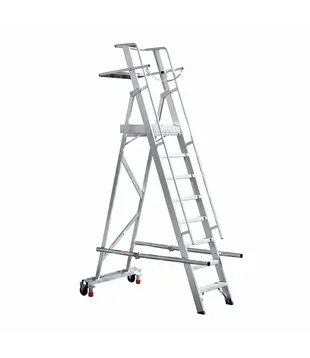 Eurostairs Easy mobiele trap inklapbaar 8 treden