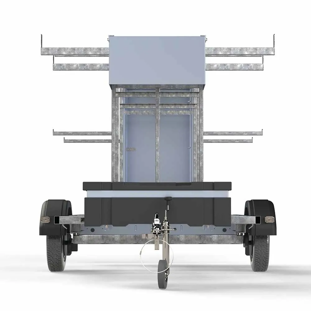 EuroScaffold Steigeraanhanger 250 afsluitbaar