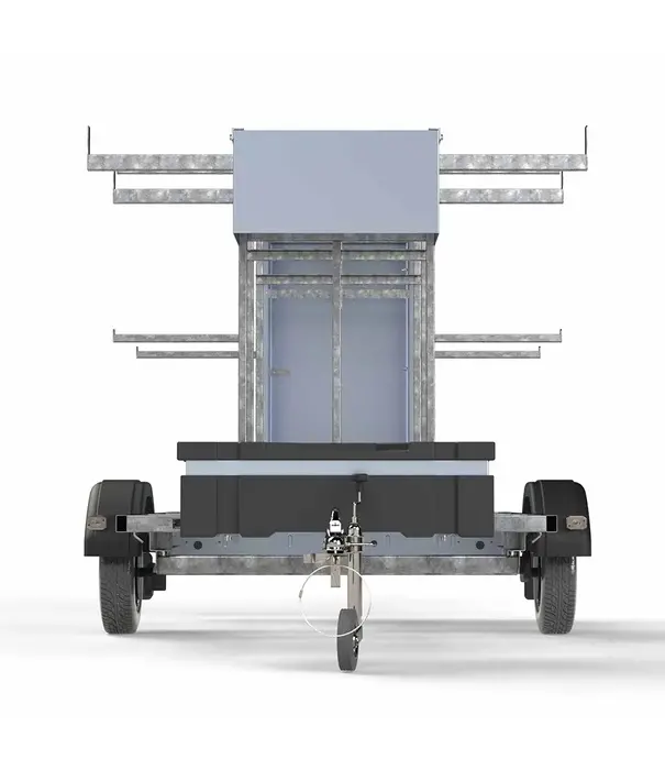 EuroScaffold Steigeraanhanger 305 afsluitbaar