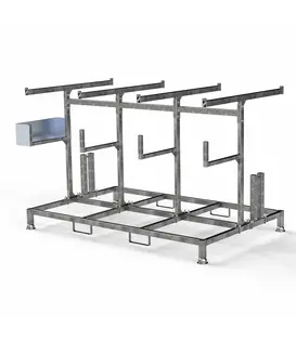 Rack de rangement pour échafaudage 250