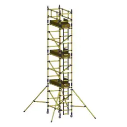 Genex Scaffolding Échafaudage en fibre de verre Prosafe 85 x 200 x 6 m hauteur travail