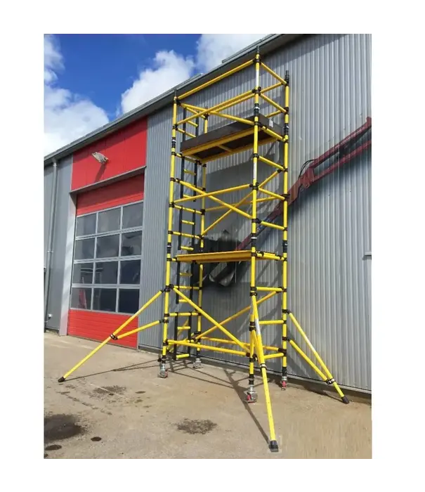 Genex Scaffolding Échafaudage en fibre de verre Prosafe 85 x 200 x 8 m hauteur travail