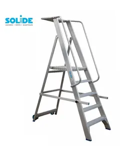 Solide plateforme mobile pliable 5 marches PMP05