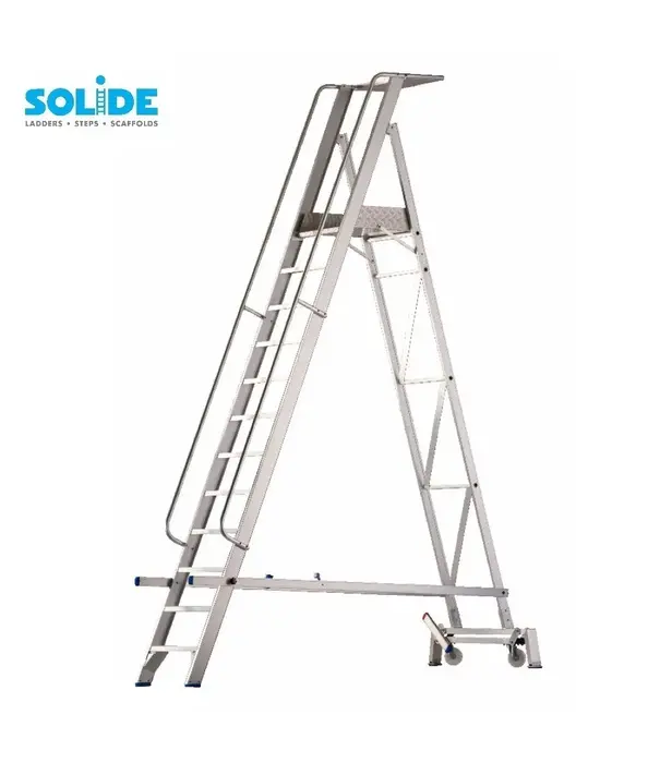 Solide Solide plateforme mobile pliable 12 marches PMP12