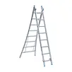 Eurostairs Eurostairs 2-delige reform ladder 2x8 sporten