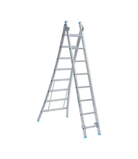 Eurostairs 2-delige reform ladder 2x8 sporten