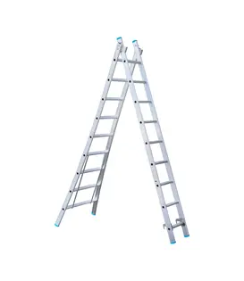 Eurostairs 2-delige reform ladder 2x9 sporten