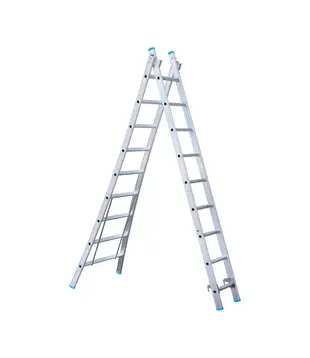 Eurostairs 2-delige reform ladder 2x9 sporten