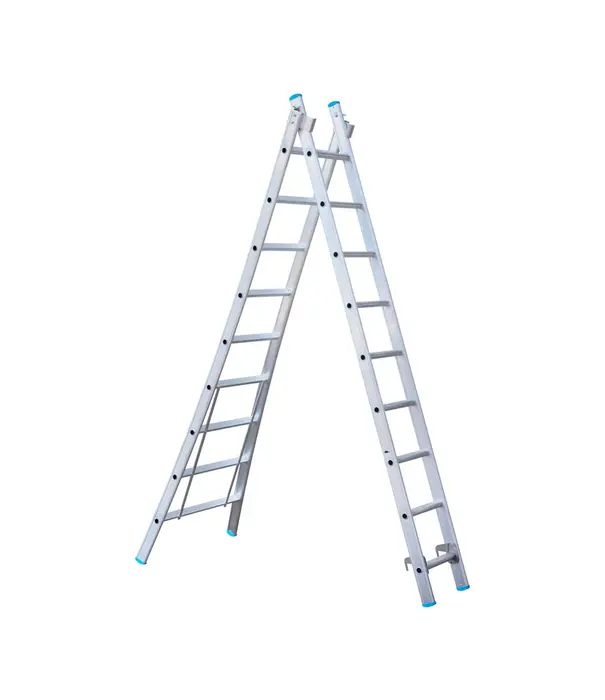 Eurostairs Eurostairs 2-delige reform ladder 2x9 sporten