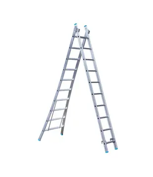 Eurostairs 2-delige reform ladder 2x10 sporten