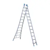 Eurostairs 2-delige reform ladder 2x12 sporten