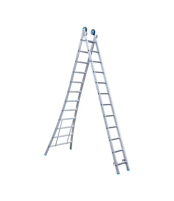 Eurostairs Eurostairs 2-delige reform ladder 2x12 sporten