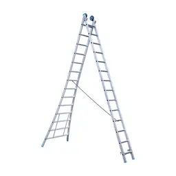 Eurostairs Eurostairs 2-delige reform ladder 2x14 sporten