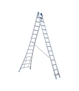 Eurostairs 2-delige reform ladder 2x14 sporten