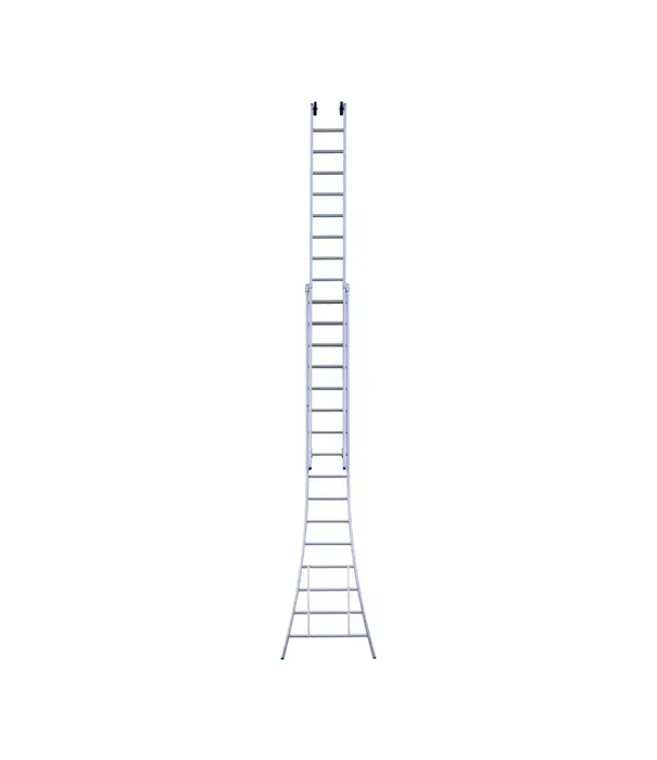 Eurostairs Eurostairs 2-delige opsteekladder 2x16 sporten