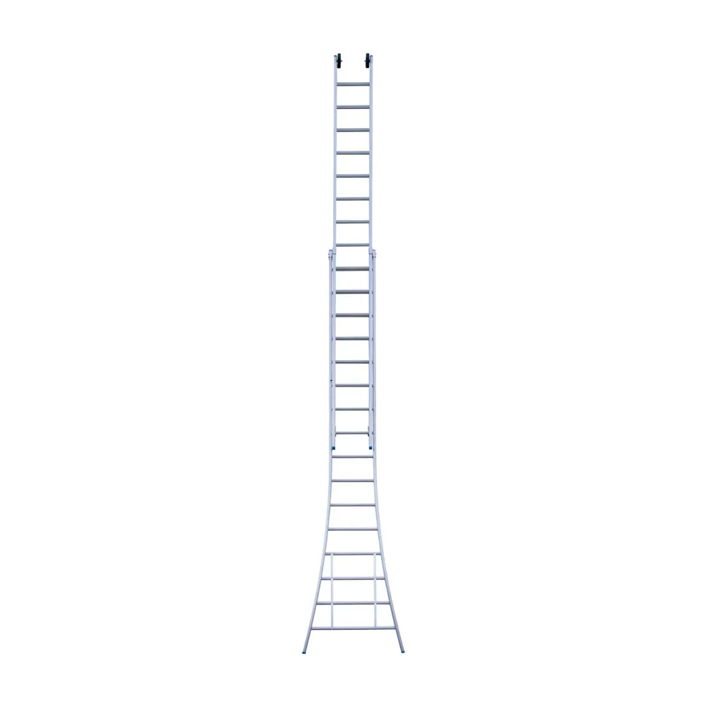 Eurostairs Eurostairs 2-delige opsteekladder 2x16 sporten