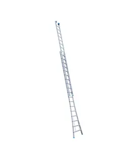 Eurostairs 2-delige opsteekladder 2x18 sporten