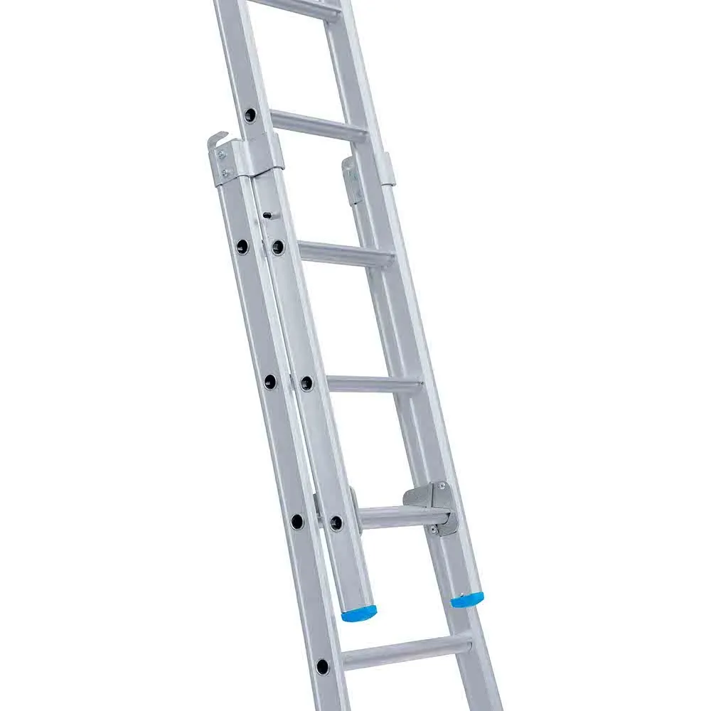 Eurostairs Eurostairs Merhrzweckleiter 2-teilig mit Traverse 2x8 Sprossen