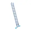 Eurostairs Eurostairs Merhrzweckleiter 2-teilig mit Traverse 2x8 Sprossen