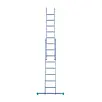 Eurostairs Eurostairs Merhrzweckleiter 2-teilig mit Traverse 2x8 Sprossen