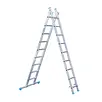 Eurostairs Eurostairs Merhrzweckleiter 2-teilig mit Traverse 2x9 Sprossen