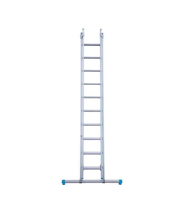 Eurostairs Eurostairs Merhrzweckleiter 2-teilig mit Traverse 2x12 Sprossen