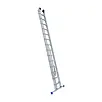 Eurostairs Eurostairs tweedelige ladder 2x14 sporten met stabiliteitsbalk
