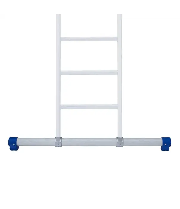 Eurostairs Eurostairs tweedelige ladder 2x14 sporten met stabiliteitsbalk