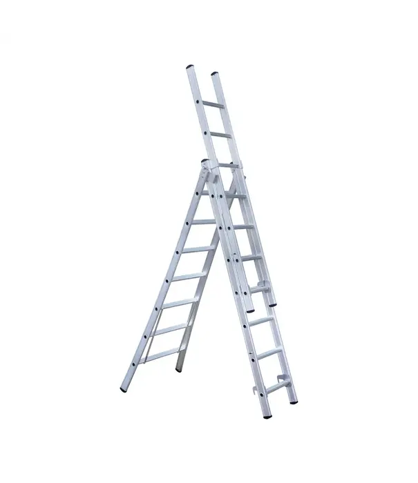 Eurostairs Eurostairs 3-delige reform ladder 3x7 sporten