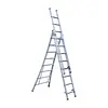 Eurostairs Eurostairs 3-delige reform ladder 3x8 sporten