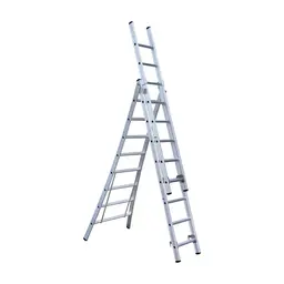 Eurostairs Eurostairs 3-delige reform ladder 3x8 sporten