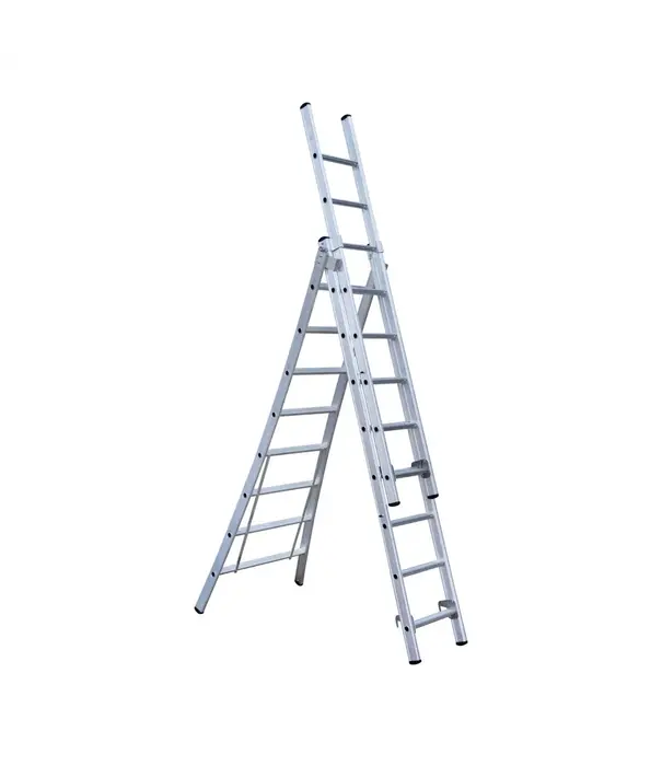 Eurostairs Eurostairs 3-delige reform ladder 3x8 sporten