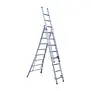Eurostairs 3-delige reform ladder 3x8 sporten