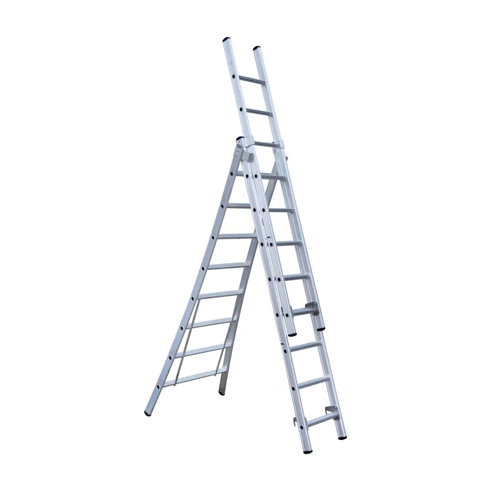 Eurostairs Eurostairs 3-delige reform ladder 3x8 sporten