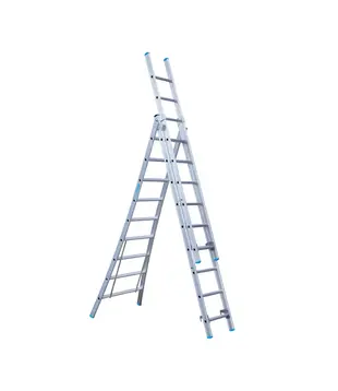 Eurostairs 3-delige reform ladder 3x9 sporten