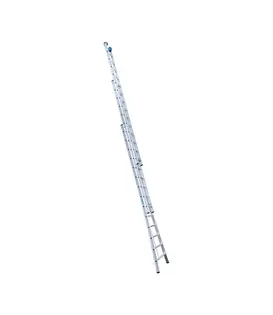 Eurostairs 3-delige opsteekladder 3x14 sporten