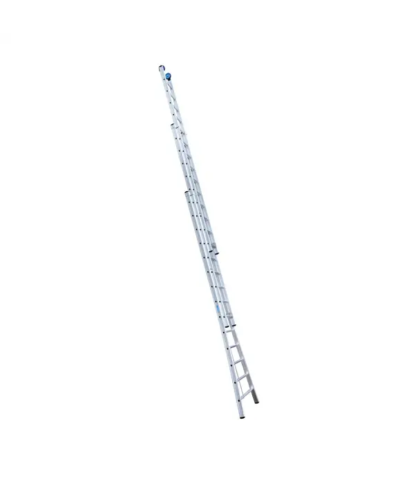 Eurostairs Eurostairs 3-delige opsteekladder 3x14 sporten