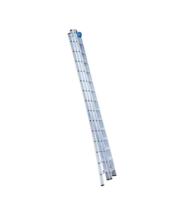 Eurostairs Eurostairs 3-delige opsteekladder 3x14 sporten