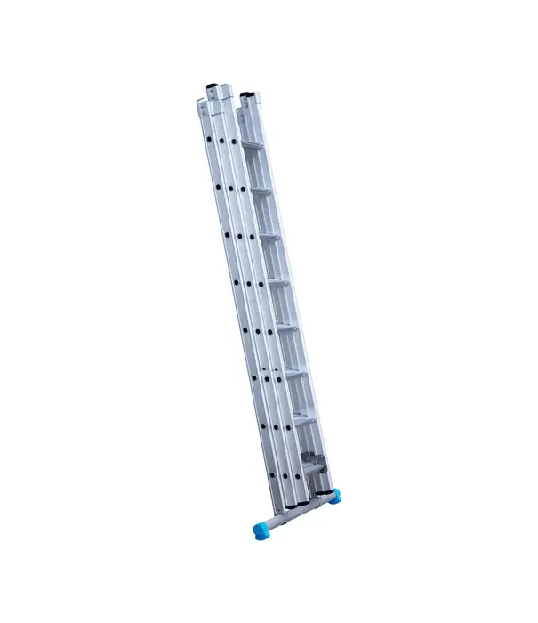 Eurostairs Eurostairs Mehrzweckleiter 3-teilig mit Traverse 3x8 Sprossen