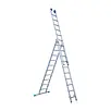 Eurostairs Eurostairs Merhrzweckleiter 3-teilig mit Traverse 3x10 Sprossen