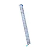 Eurostairs Eurostairs driedelige ladder 3x14 sporten met stabiliteitsbalk