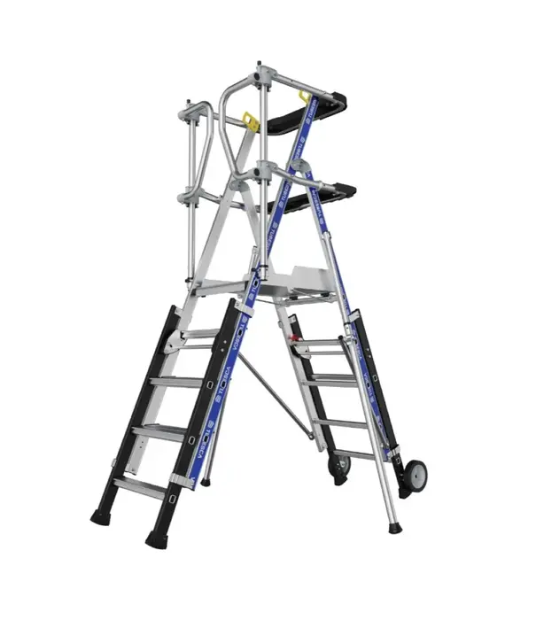 Tubesca - Comabi Tubesca Sherpascopic telescopische werktrap 5-7 treden