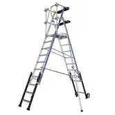 Tubesca Sherpascopic telescopische werktrap 8-10 treden