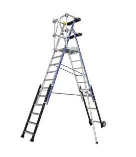 Tubesca Sherpascopic telescopische werktrap 8-11 treden