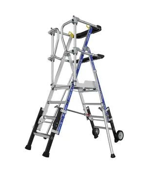 Tubesca Sherpascopic telescopische werktrap 3-4 treden