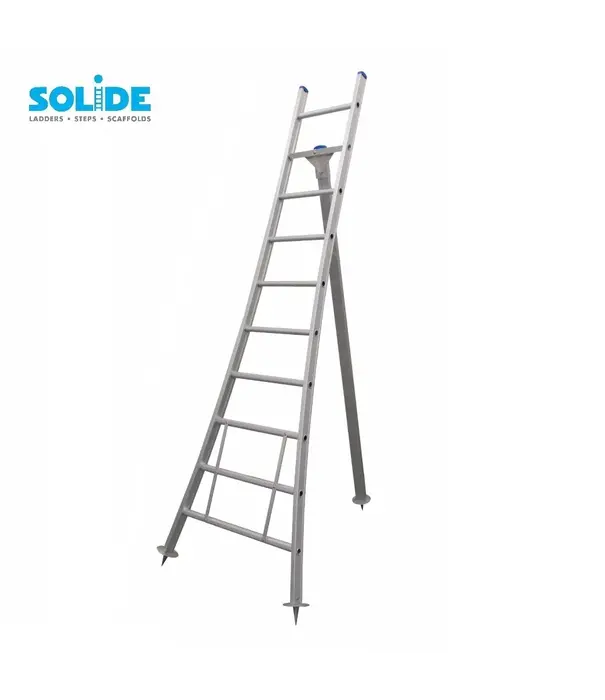 Solide Solide échelle à cueillir 10 échelons - 275 cm