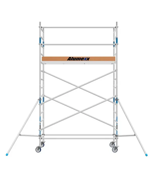 Alumexx Alumexx échafaudage roulant Basic 90x190 hauteur de travail 5,2 m