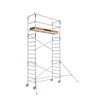 Alumexx échafaudage roulant Basic 90x190 hauteur de travail 6,2 m