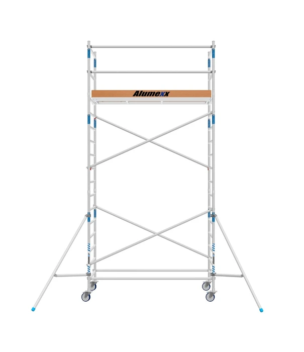 Alumexx Alumexx échafaudage roulant Basic 90x190 hauteur de travail 6,2 m